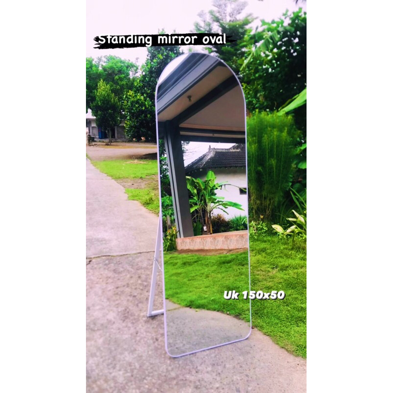 STANDING MIRROR OVAL estetic