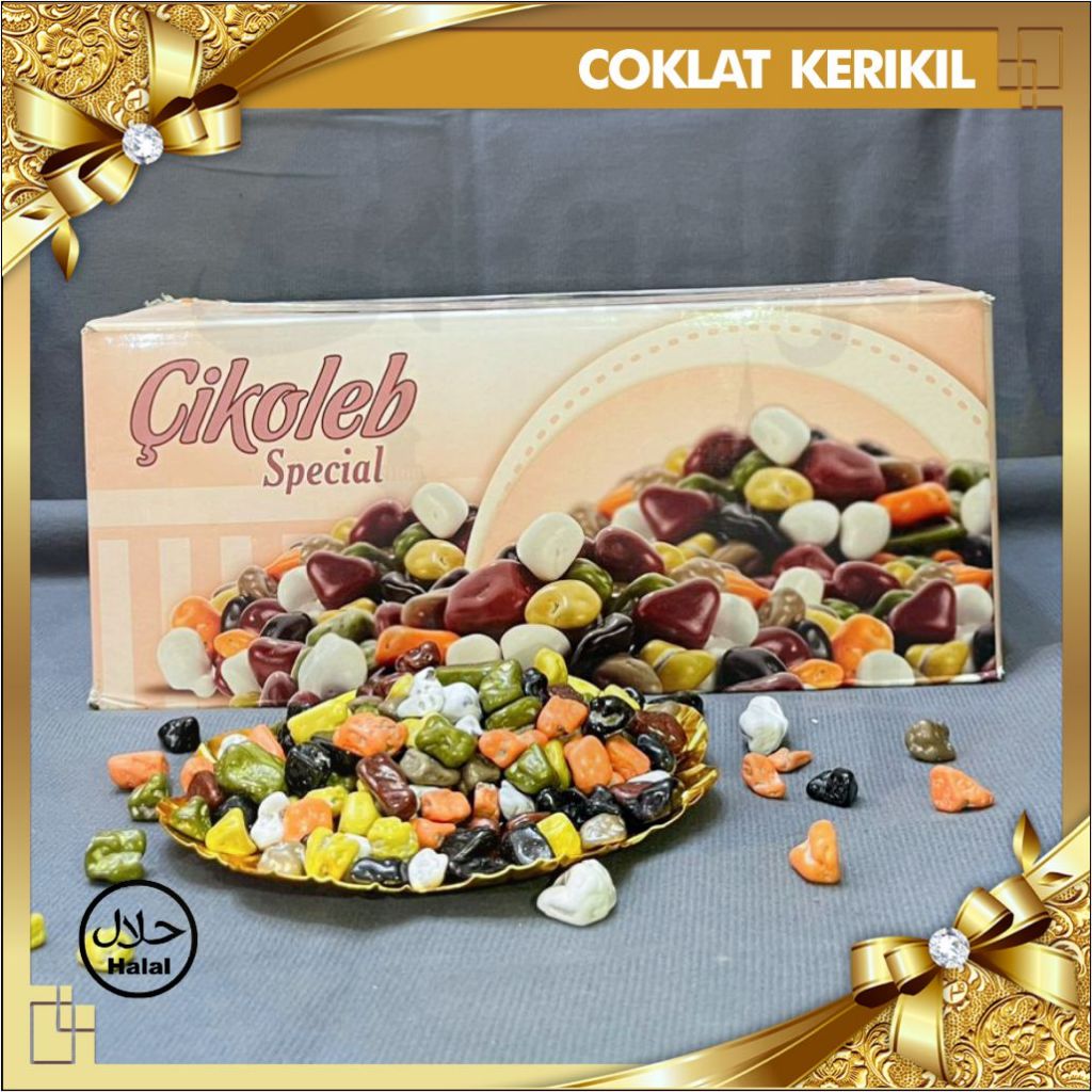 Coklat Kerikil Arab | Permen Coklat Arab Batu Krikil Original 5KG