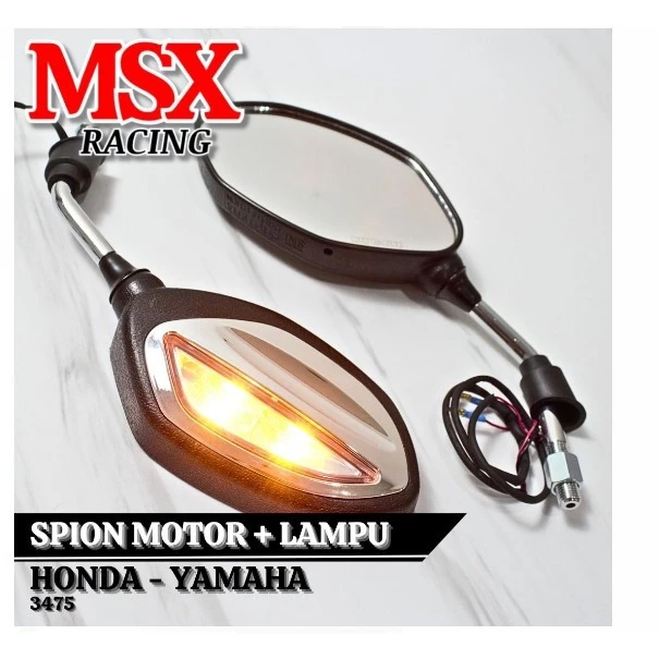 Kaca Spion Sein Led Motor Beat Sepion 150 125 Mirror Motorcycle