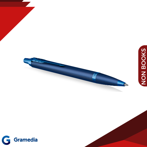 

Gramedia Medan - Parker IM Monochrome Blue Ballpoint