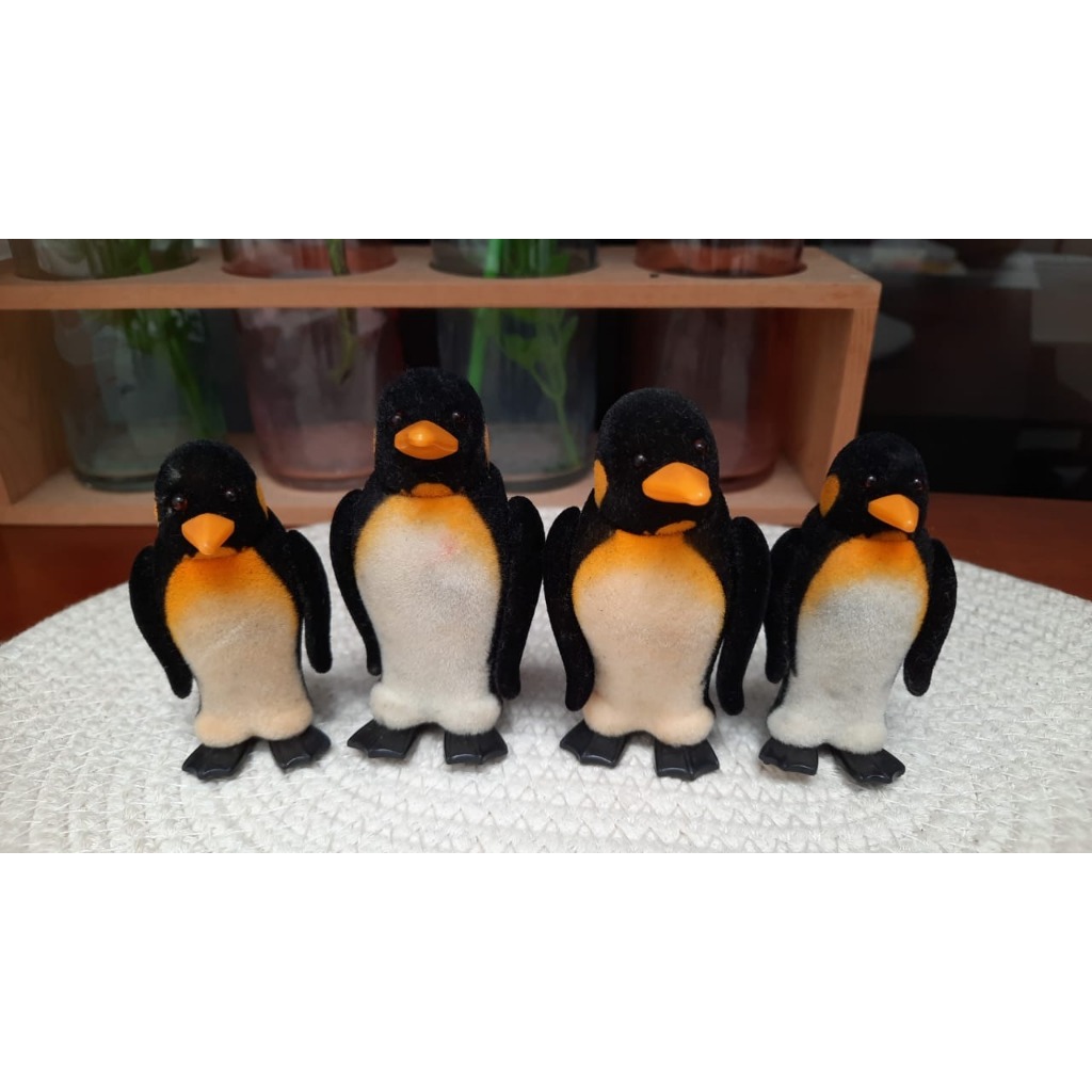 Sylvanian Pinguin Family RARE Preloved - ada defect