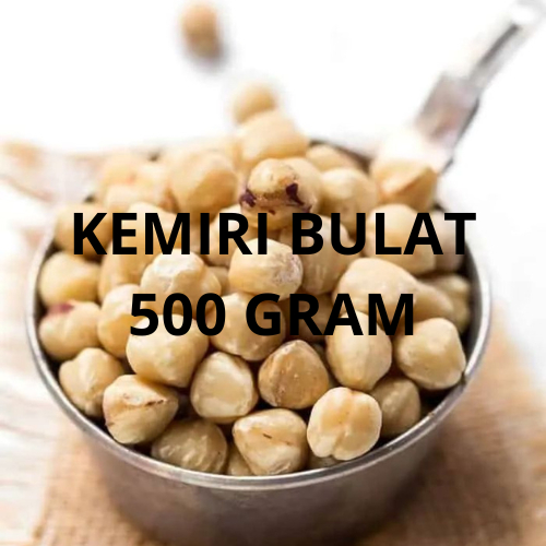 

KEMIRI BULAT SUPER 500G