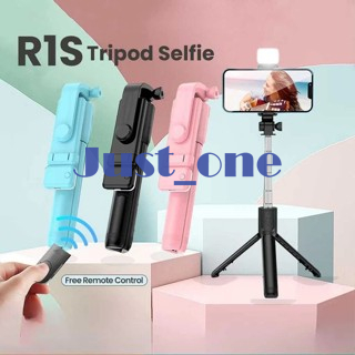 Tongsis Tripod Lampu R1S Tongsis tripod LED tongsis remot bluetooth - tongsis R1S