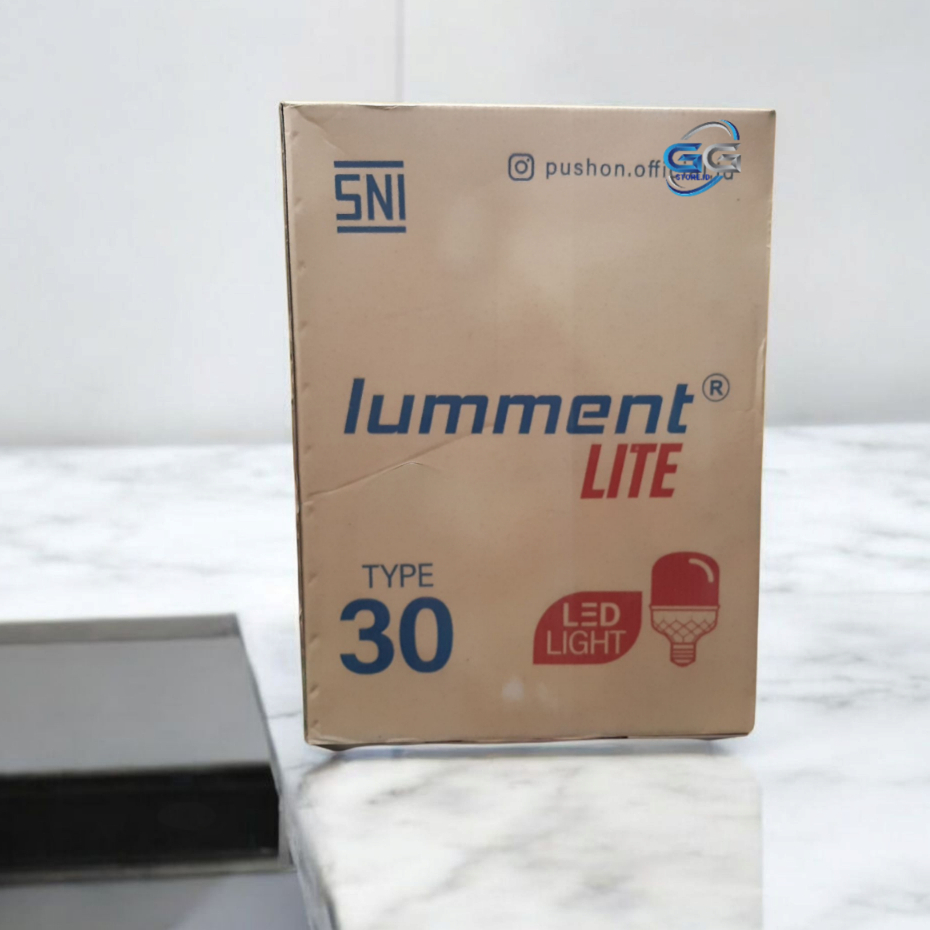Paket 1 Karton Lumment LITE Lampu Bohlam LED 30 Watt / 1 DUS ISI 100 Pcs Lampu LED LUMMENT LITE