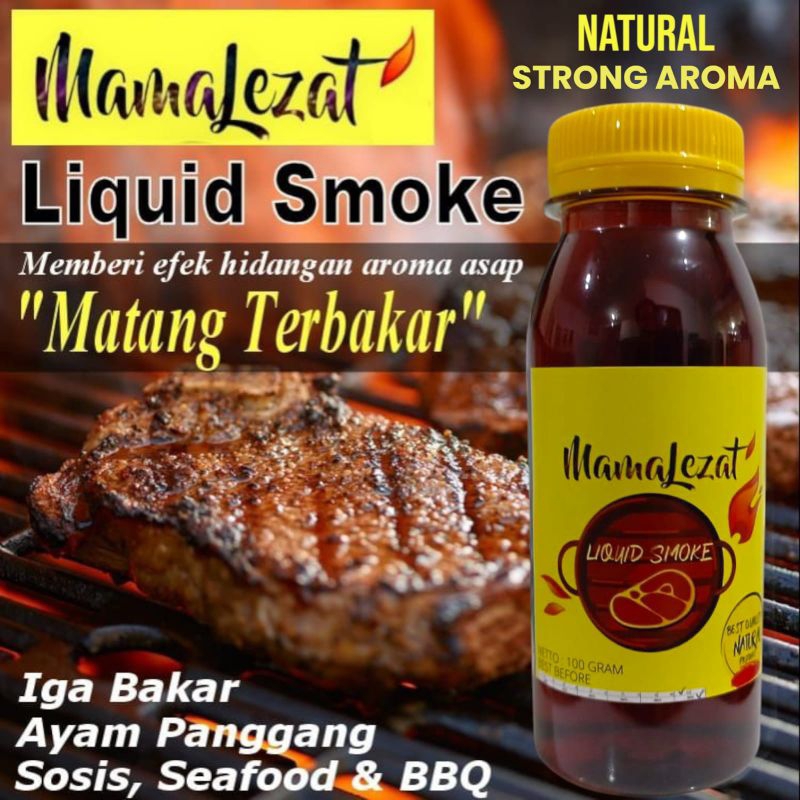 

Bumbu Asap Alami MamaLezat 100 gr aroma asap smoky / aroma smokey tanpa bakaran