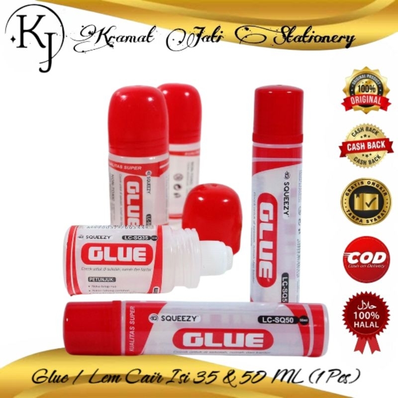 

Lem/Glue Cair Isi 35 & 50 ML (1 Pcs)