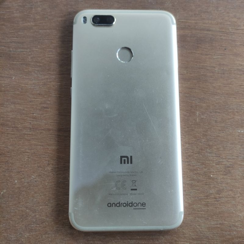 Backdoor Tutup belakang + sidik jari Xiaomi MiA1 Mi A1 original copotan
