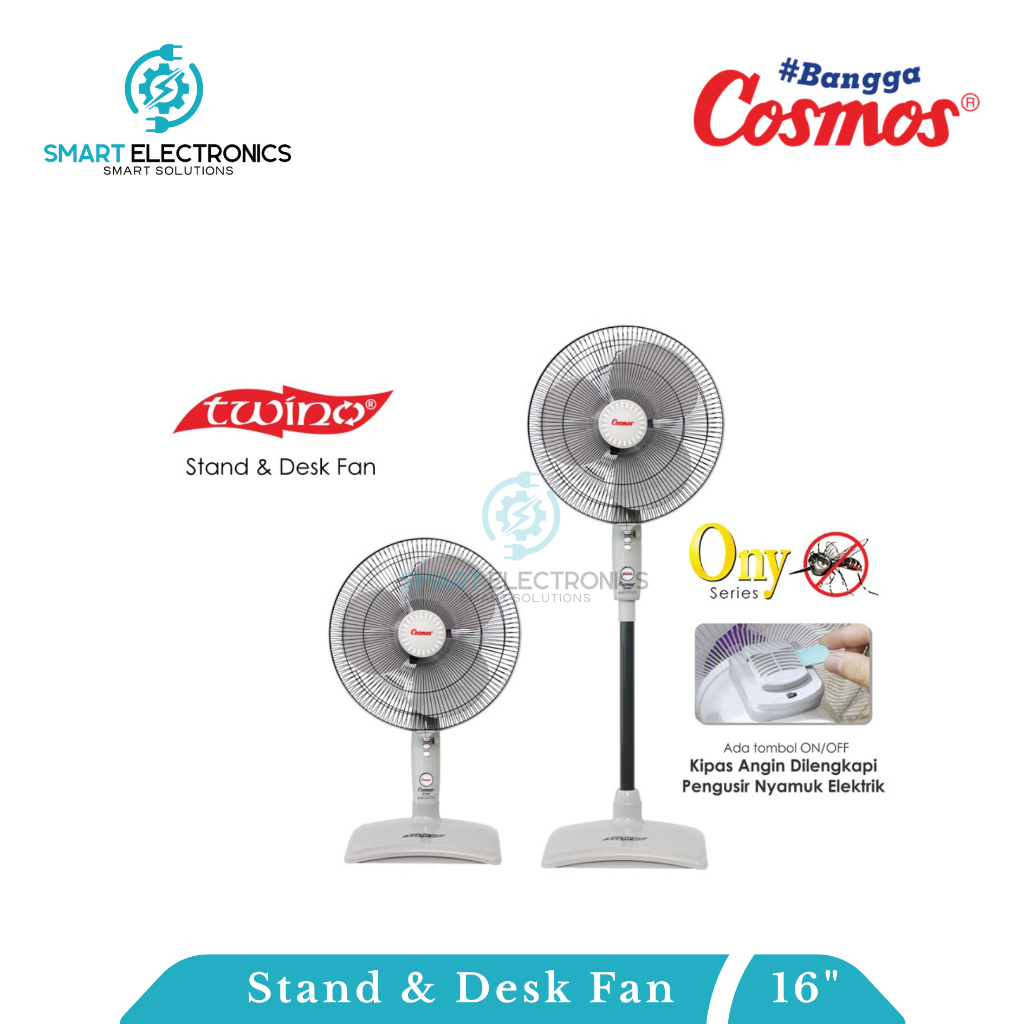 Cosmos Kipas Angin Tumpu 16' 16-SN ONY l Cosmos Kipas Angin Meja & Lantai 16 inch 16 SN ONY