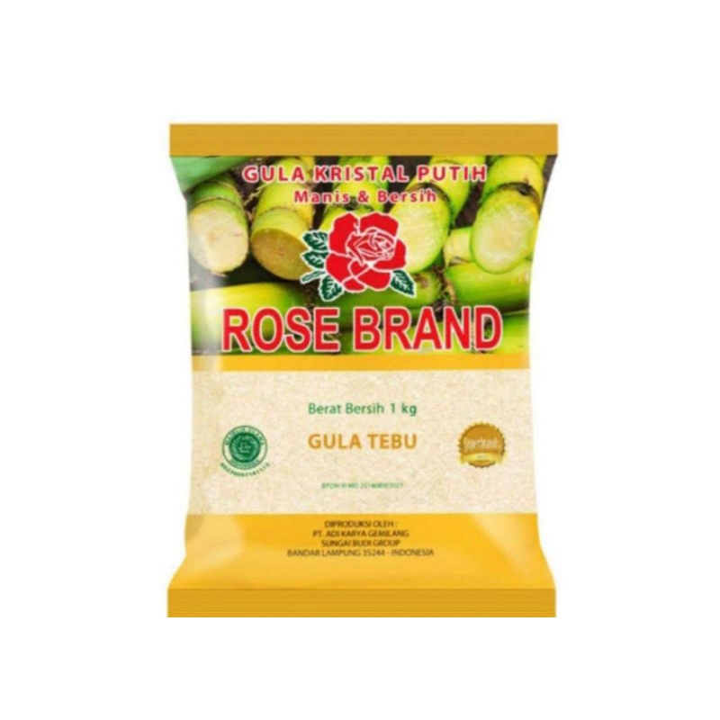 

Gula rosebrand 1kg