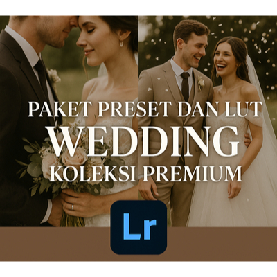 Paket preset dan luts wedding lightroom