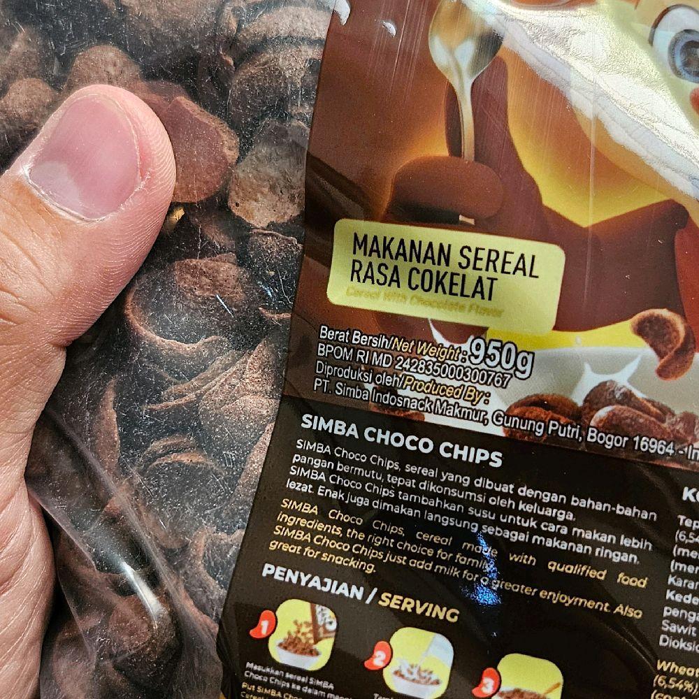 

Forcysn Ed 01.26 Bag 950Gr - Simba Cereal Choco Chips 998607/ Sereal Rasa Coklat