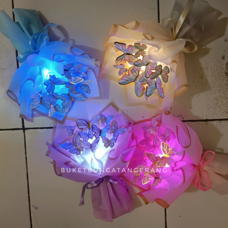 (MINI) BUKET KUPU KUPU LED
