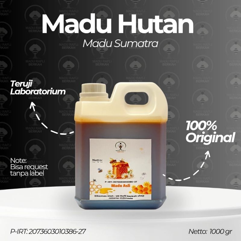 

Madu asli- madu hutan liar 1kg( sumatera)raw honey