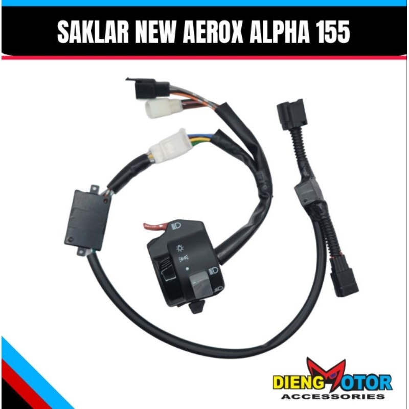 SAKLAR KIRI NEW AEROX ALPHA 155 - OLD VIXION PNP