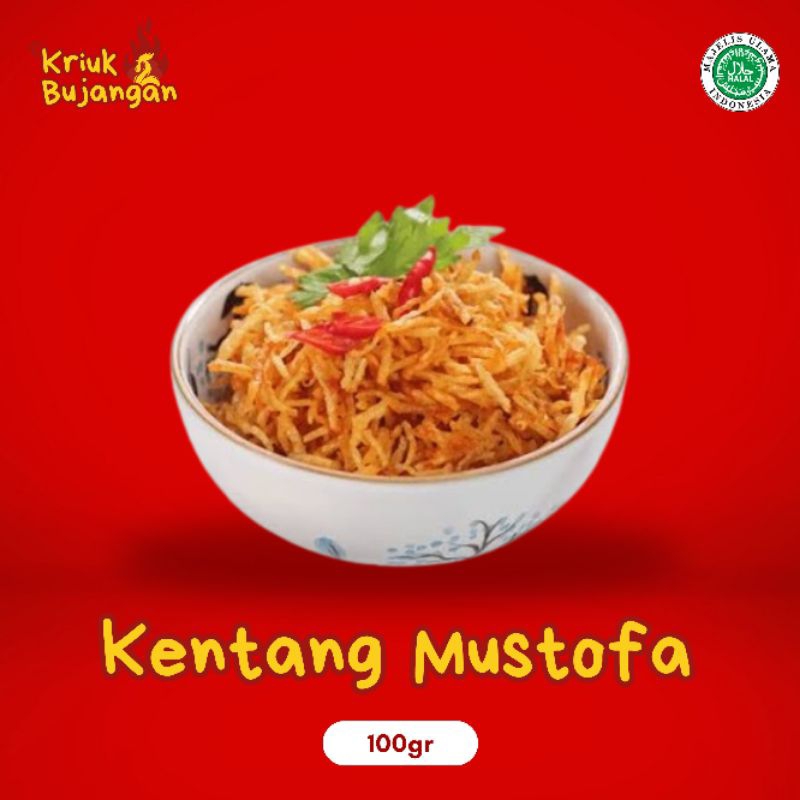 

[PROMO] Kentang Mustofa 100gr | Aneka Kriuk Bujangan