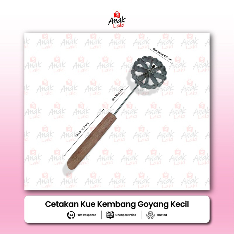 Cetakan Kue Kembang Goyang Kecil