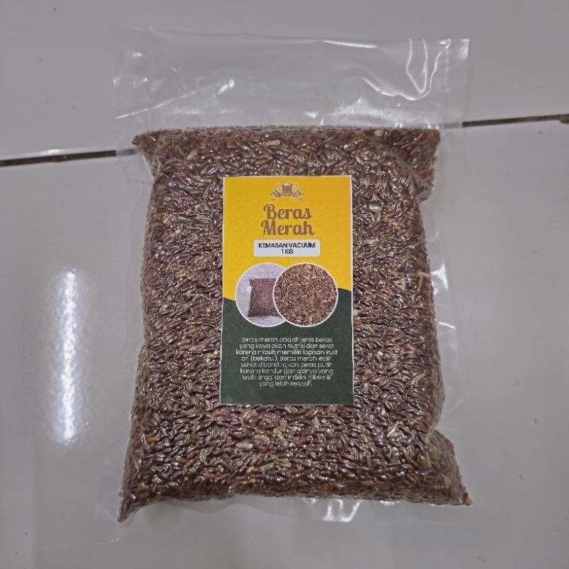 

Beras Merah Premium kemasan vacuum 1kg