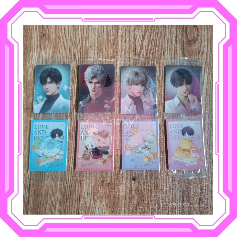 READY STOCK LOVE AND DEEPSPACE LADS [LAWSON] Wafer Card Blind Box