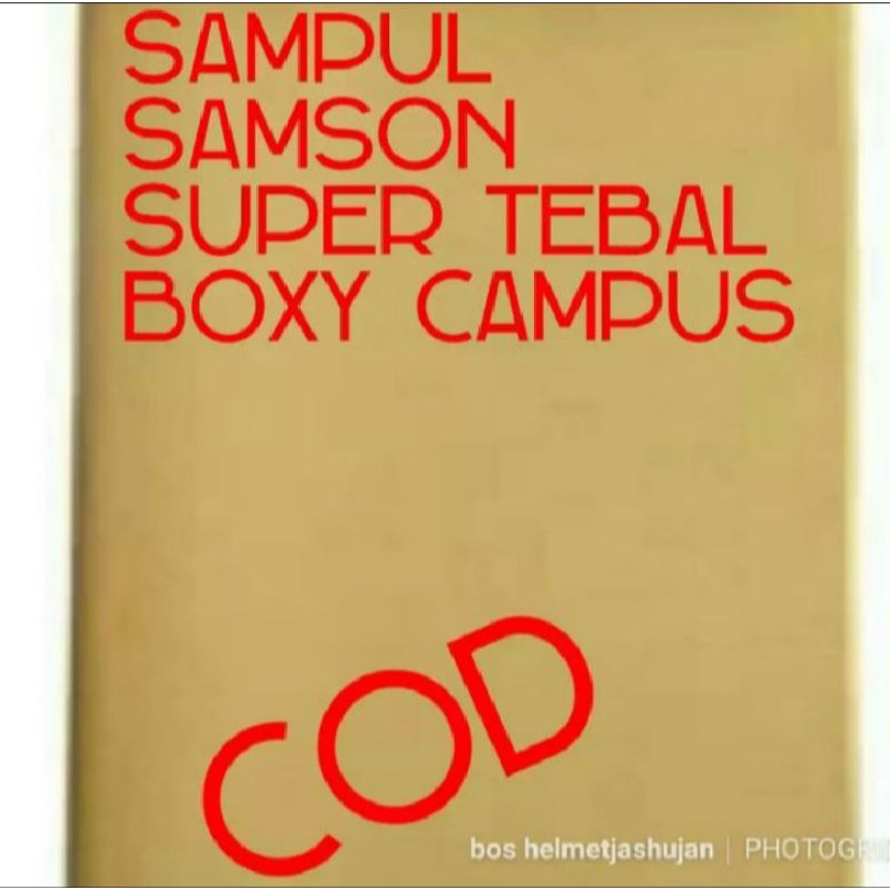 

SAMPUL BUKU SAMSON KERTAS TEBAL (10 lembar)
