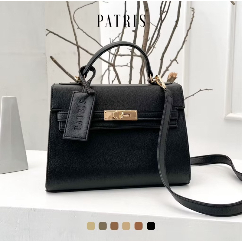 Preloved PATRIS Rivana Sling bag Tas Wanita Selempang Warna Hitam