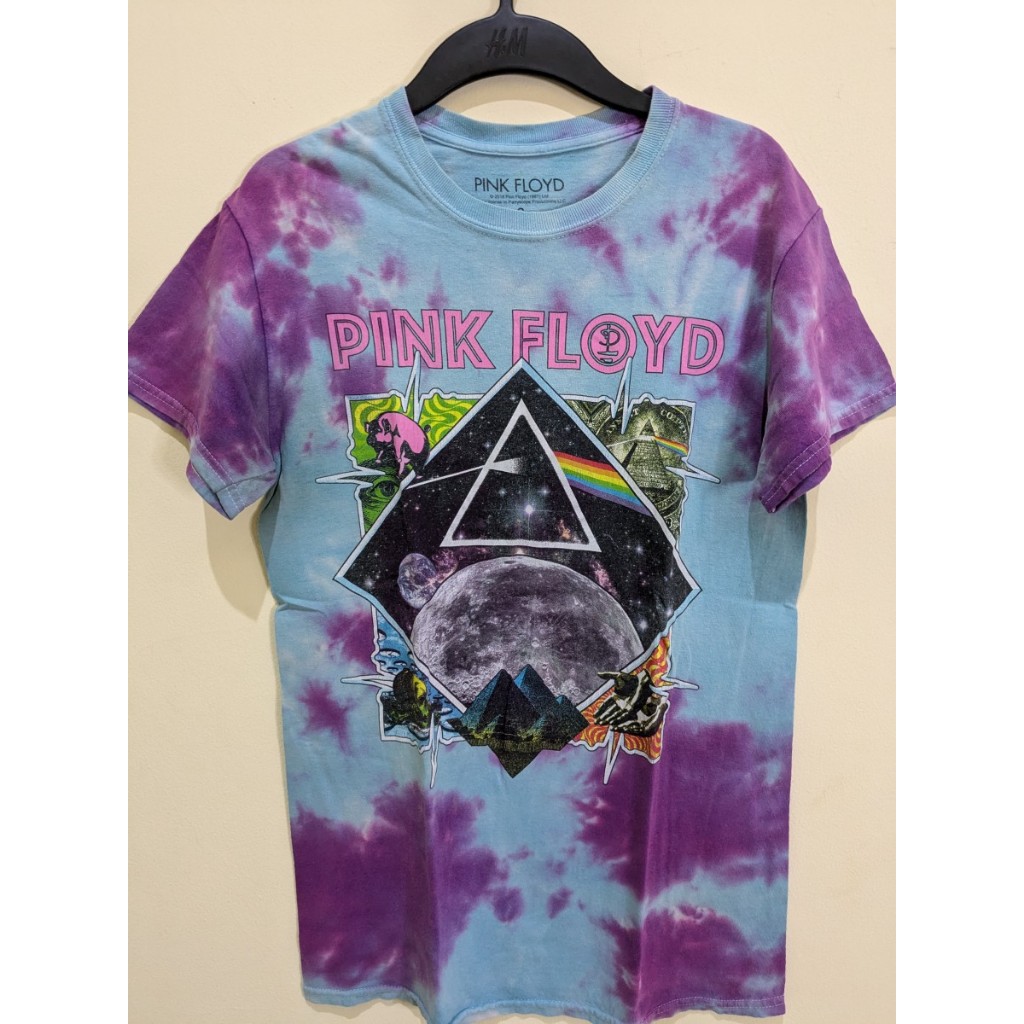 Kaos / Tshirt Pink Floyd The Dark Side Of The Moon Tie Dye ( LANGKA )