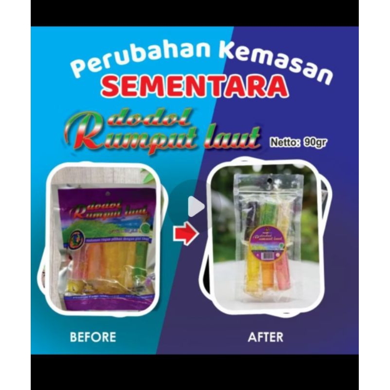 

Dodol Rumput Laut Lombok