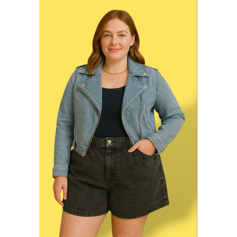 CELANA JEANS WANITA HOTPANTS JUMBO-CELANA JEANS JUMBO HOTPANTS