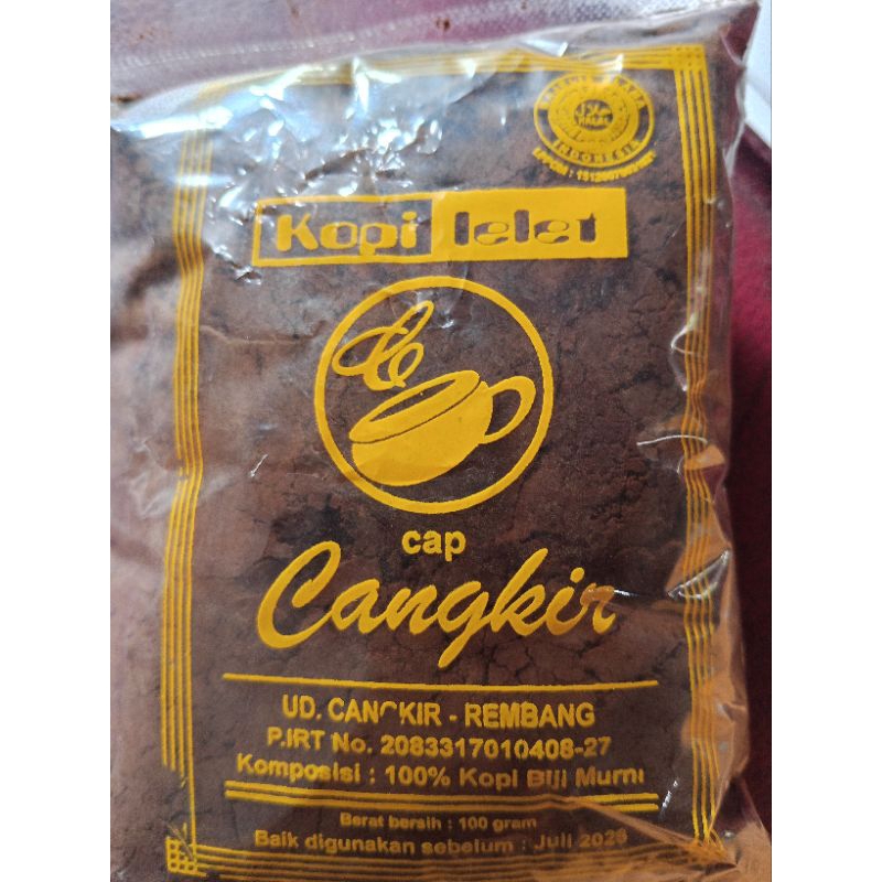 

kopi lelet cangkir khas lasem 100 gram