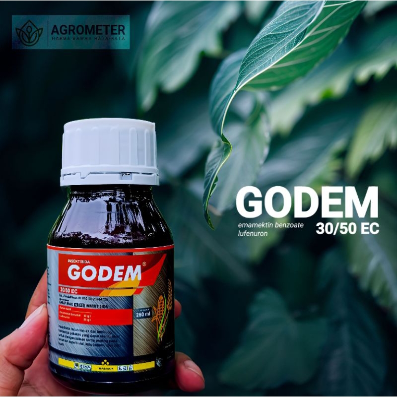 Insektisida GODEM 30/50EC 250ML ORIGINAL Ulat Jagung Ulat Padi K.O. kualitas O.K harga emacel serang
