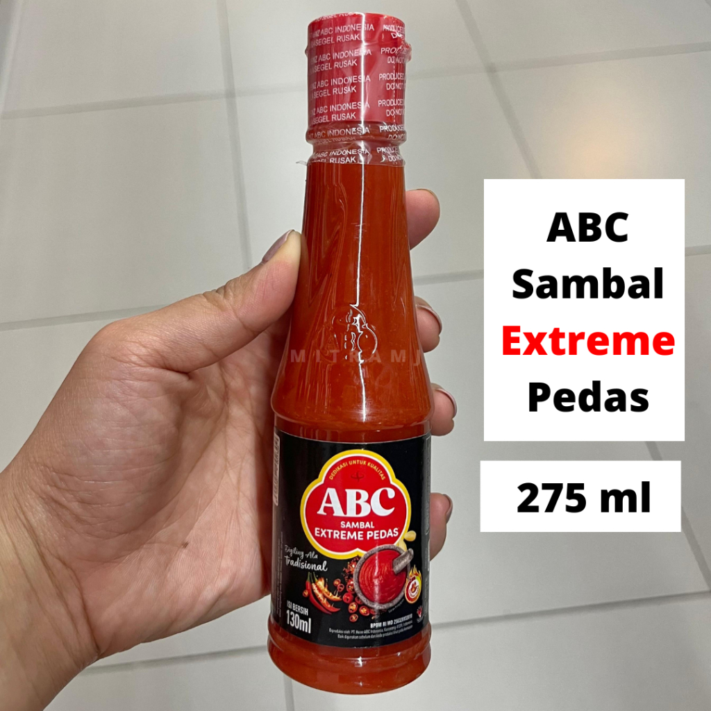 

ABC Saus Sambal EXTREME Pedas (275 ml) | Saus Cabai