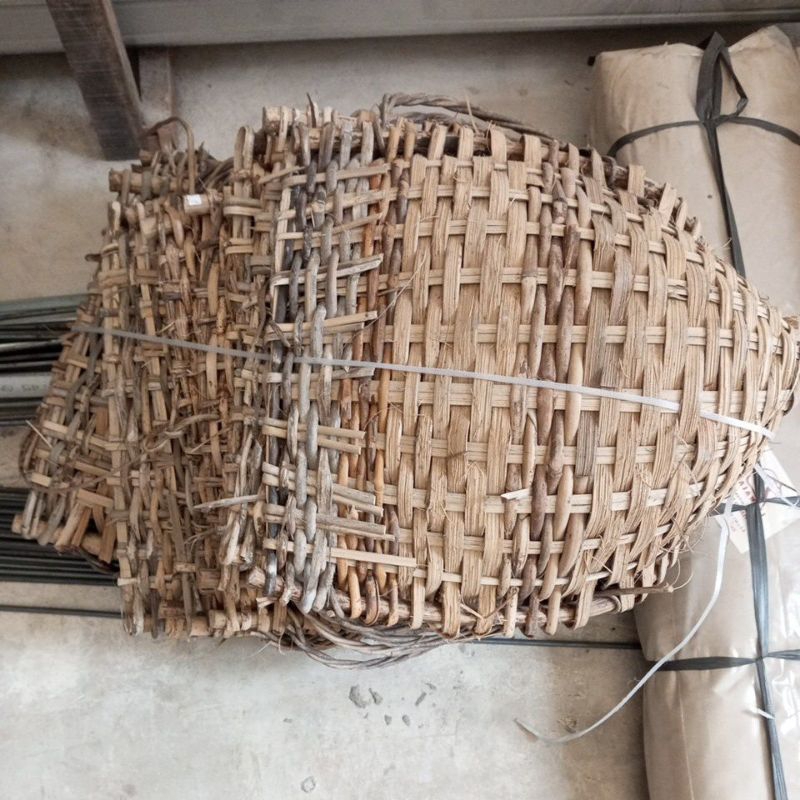 pengki rotan pengki sampah serokan bambu pengki anyaman