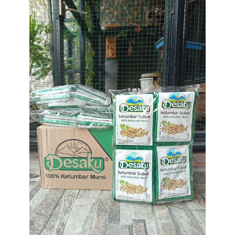 

Desaku Bubuk Ketumbar Murni 12,5g 1 Rtg= 10 Sachet