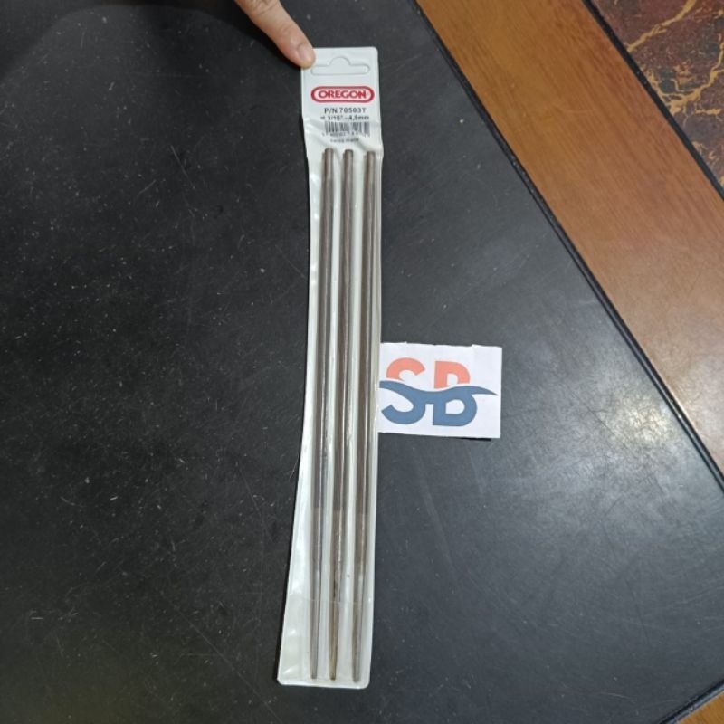 Kikir bulat senso chainsaw OREGON / kikir bulat senso gergaji mata rantai 4.8mm / kikir oregon / kik