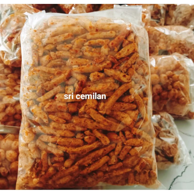 

Basreng Pedas daun jeruk isi 1kg