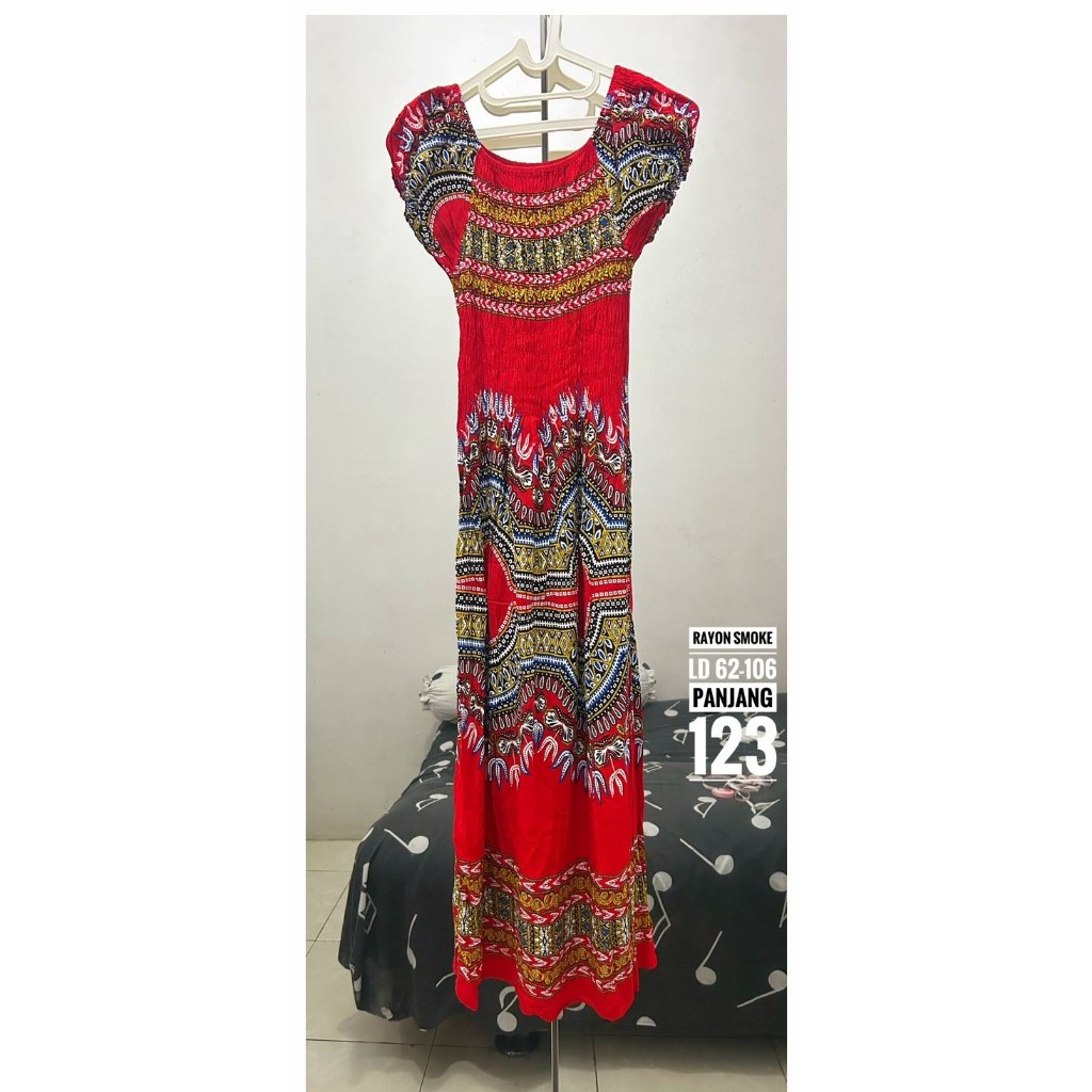 Preloved Dress Overall OL Jumpsuit Kimono Oversize Smoke Brukat Blezer Prada Linen Katun Poplin Poly