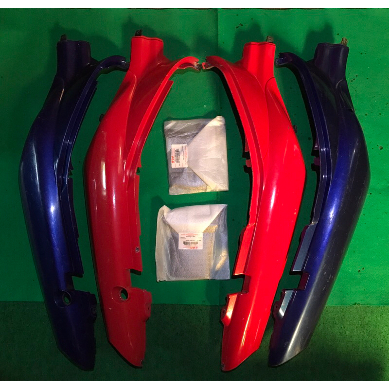 cover body belakang tebeng tepong dek bodi samping kanan kiri suzuki satria ru lumba kenny robert or