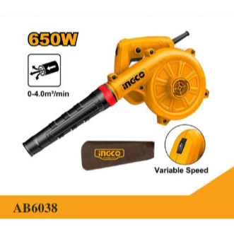 INGCO AB6038 Aspirator Blower 650 W/Blower Keong/Blower Bulu Kucing/Pengering Mobil