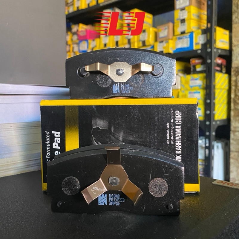 BRAKE PAD KAMPAS REM DEPAN ESPASS ZEBRA 1.3 1.5 1.6 MK KASHIYAMA - KAMPAS REM ZEBRA KAMPAS REM ESPAS