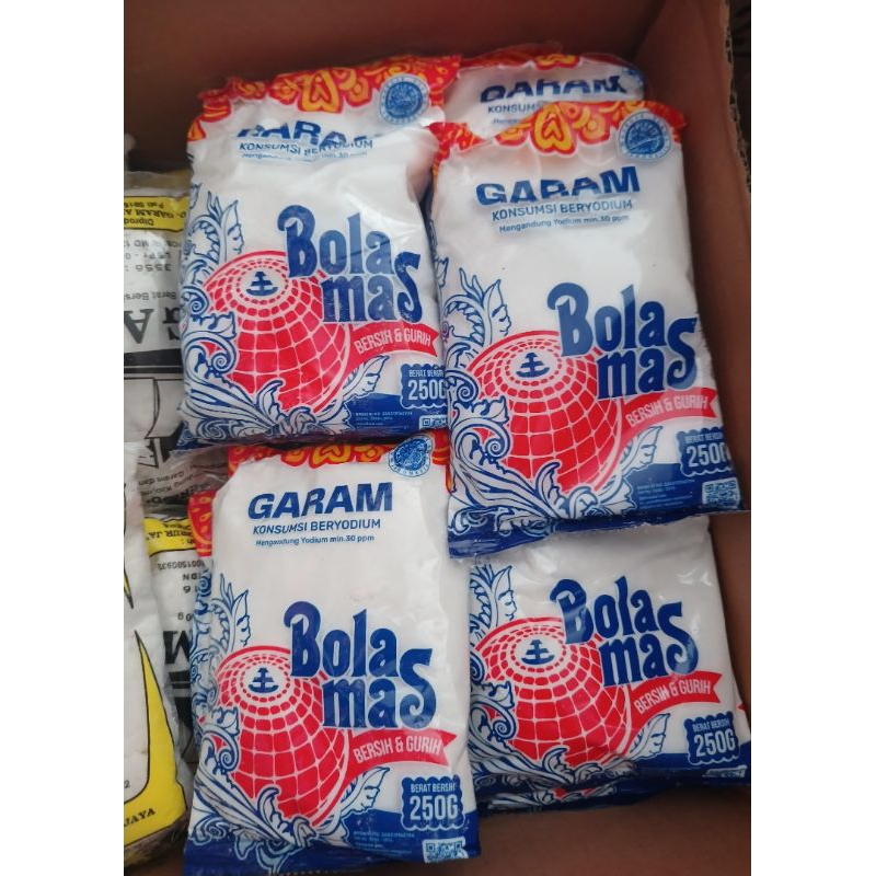 

Garam Halus Bola Mas 250g