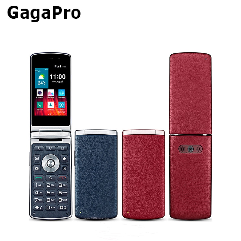 LG Wine Smart H410 Anggur 4G bisa WA Hp Handphone Android Lipat Flip