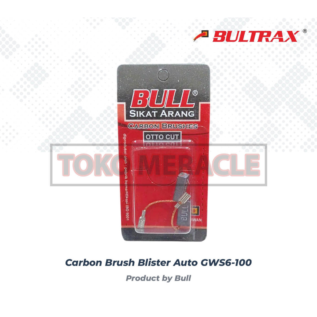 BULL Carbon Brush GWS6-100 - Kul Spul Brostel Arang