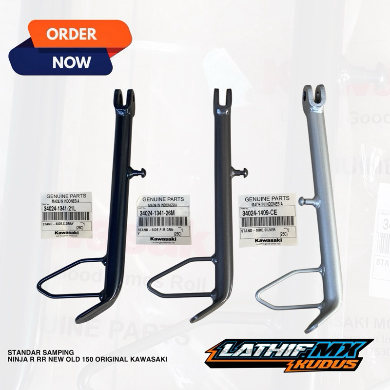 STANDAR SAMPING NINJA R RR NEW OLD ORIGINAL 34024-1409-CE - 34024-1341-26M - 34024-1341-21L