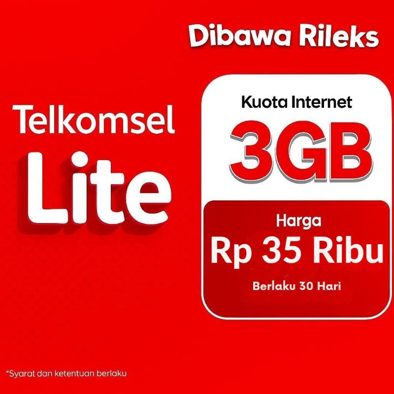 kartu perdana internet telkomsel + FREE 3GB
