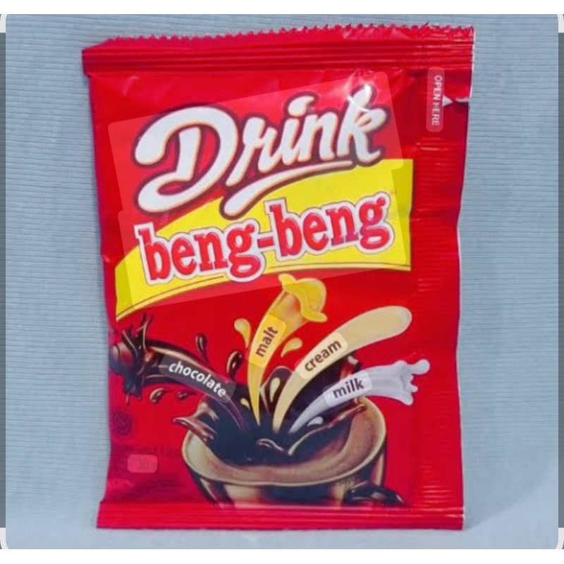 Drink beng beng sachet /beng beng drink chocolat renceng