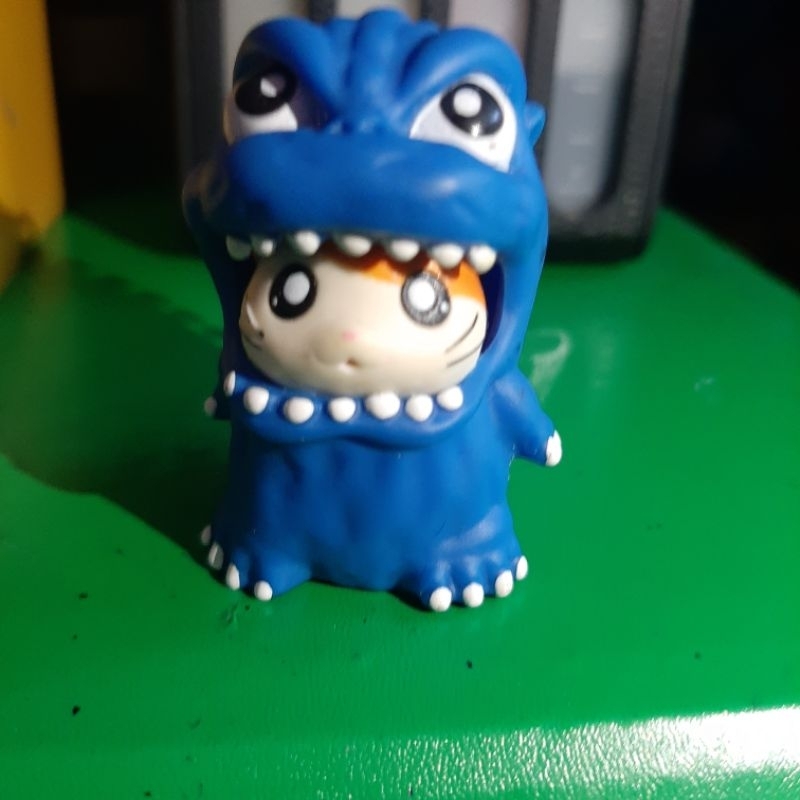 keychain vintage hamtaro costum godzila toho original