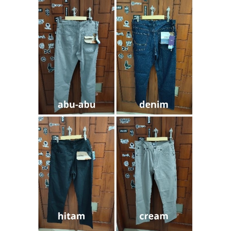 Celana Panjang Pria Emba Jeans&Softjeans, 100% Original dan Murah