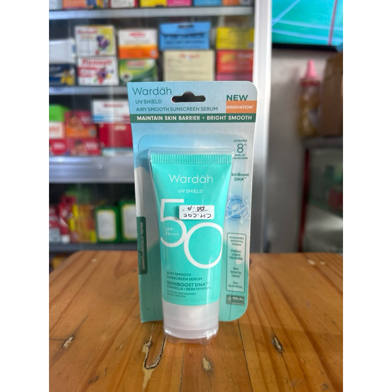 sun wardah spf 50 hijau