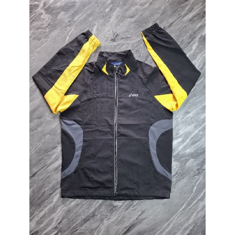 Jaket Windbreaker ASICS Second Branded Mulus