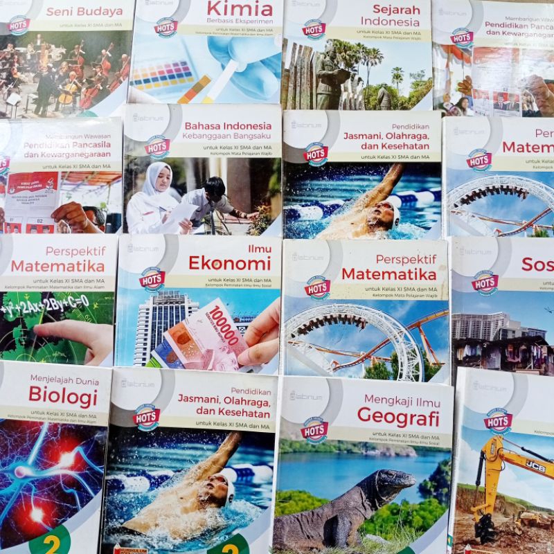 BUKU PAKET PLATINUM SMA KELAS 10,11,12 KURIKULUM 2013 EDISI REVISI HOTS / SEMUA MAPEL : PKN, SENI BU