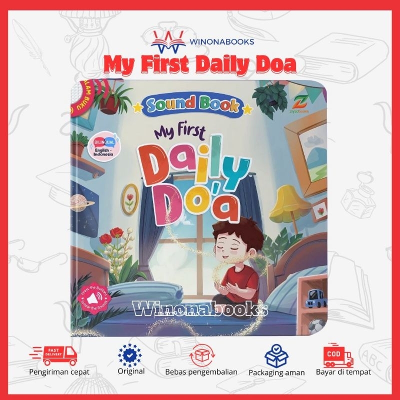 SOUND BOOK: MY FIRST DAILY DOA Menstimulasi perkembangan bahasa anak dengan soundbook dalam dua baha